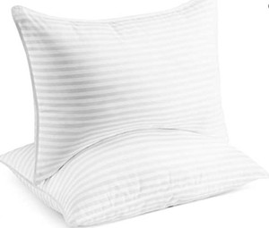 lot 43045 image: Beckham Hotel Collection Bed Pillows King Size, Set of 2 Super Plush Gel Fiber