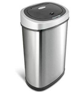 lot 43052 image: INESTARS DZT-50-9 Automatic Touchless Infrared Motion Sensor Trash Can,