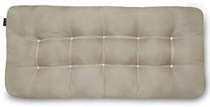 lot 43058 image: Classic Accessories Water-Resistant IndoorOutdoor Bench Cushion, 48 x 18 x 5 Inch, Khaki, patio bench cushion