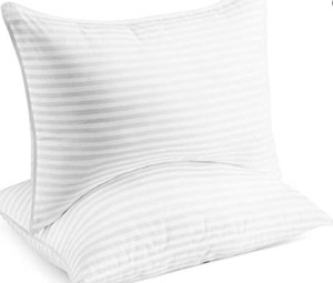 lot 43080 image: Beckham Hotel Collection Bed Pillows King Size, Set of 2 Super Plush Gel Fiber
