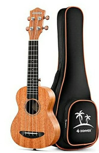 lot 43099 image: Donner Concert Ukulele Mahogany 23 Inch Ukelele