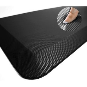 lot 45555 image: SKY MATS Anti-Fatigue Floor Mat - Commercial Grade Comfort Foam - Relieves Foot, Knee, and Back Pain (Midnight Black, 20x32x34-Inch)