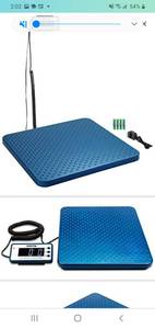 lot 45581 image: Accuteck 440lb Heavy Duty Digital Metal Industry Shipping Postal Scale (ACB440)