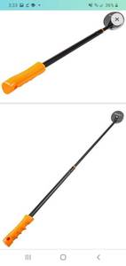 lot 45598 image: Stalwart - 75-HT5000 Telescoping Magnetic Pick Up Tool With 50 Lb. Pull Capacity, 40 Inch by (Magnet to Pickup Nails, Screws, and Metal Scraps) (Orange) Original Version