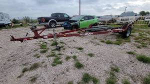 lot 3716 image: Pro Craft Boat Red Trailer
