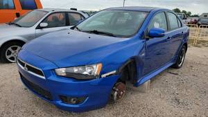 lot 3723 image: 2015 Mitsubishi Lancer, Blue