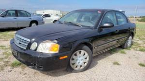 lot 3636 image: 2006 Optima Kia, Black