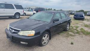 lot 3698 image: 2003 Acura TL Black 3.2 Liter V6