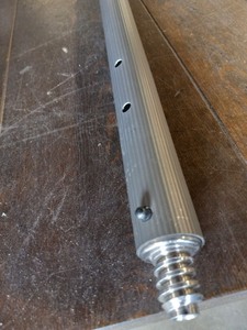 lot 21723 image: Pro Tuff Products 8 ft. to 16 ft. Telescoping Swimming Pool Cleaning Tool Net Pole