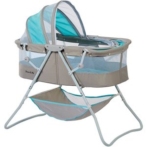 lot 21762 image: Dream On Me Karley Bassinet, BlueGray
