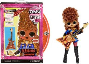 lot 21765 image: L.O.L. Surprise - OMG Remix Rock- Ferocious and Bass Guitar