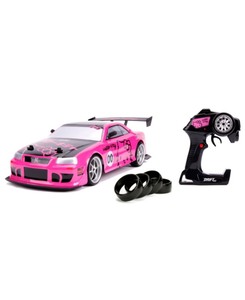 lot 21767 image: Jada Toys- Hello Kitty 110 Scale Drift Remote Control Vehicle