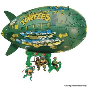lot 21769 image: Teenage Mutant Ninja Turtles Classic Turtle Blimp Vehicle