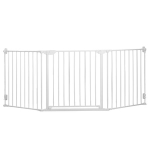 lot 21792 image: Qdos Construct-A-SafeGate Baby Gate - White