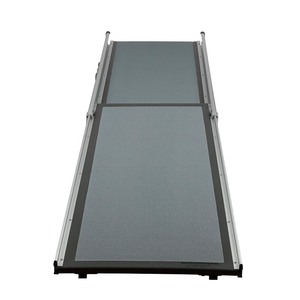 lot 21793 image: PetSafe Solvit Deluxe Telescoping Pet Ramp for Dogs and Cats, Portable, Leightweight, X-Large, 47 in. - 87 in. Retail $160