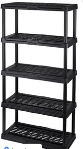 lot 21806 image: Durable 5 Tier Storage Rack