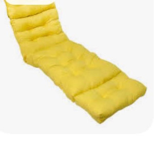 lot 21809 image: Greendale Home Fashions 72 x 22 in. Outdoor Chaise Lounge Cushion Retail $114