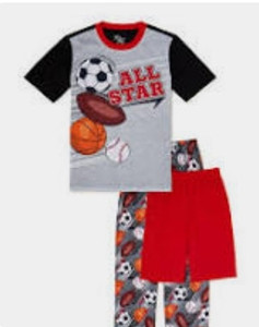 lot 23087 image: PJ & Me 3 Pc Pajama Set- Size 8
