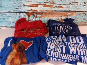 lot 23132 image: Womens Tshirt Lot of 4- Size XL