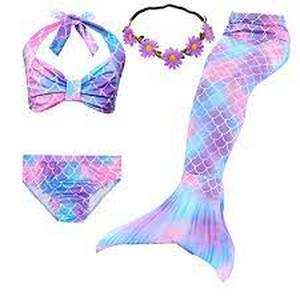 lot 34765 image: 7-8 Mermaid swimsuit with tail