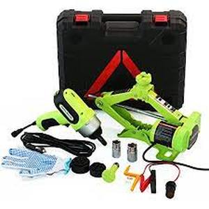 lot 34787 image: Simtamy Electric impact wrench with jack