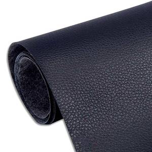 lot 34796 image: Cahomo 60x300cm leather repair roll dark blue