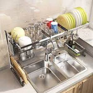 lot 34780 image: over the sink drying rack