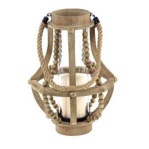 lot 5371 image: Rosemary Lane Natural LED Lantern
