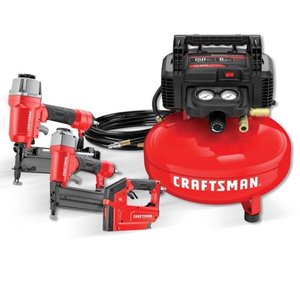 lot 5415 image: Craftsman Tools Portable Electric Pancake Air Compressor