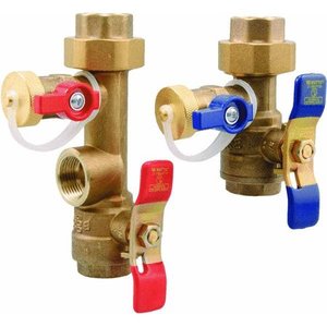 lot 5435 image: Tankless Water Heater Valve Set
