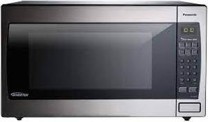 lot 5447 image: Panasonic Inverter Microwave