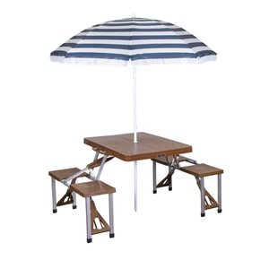 lot 6340 image: Stansport Folding Picnic Table