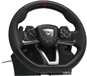lot 6347 image: HORI Racing Wheel Overdrive Set