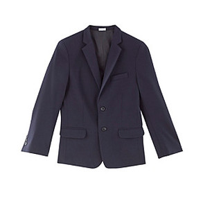 lot 6348 image: Calvin Klein Boys Bi-Stretch Suit Jacket (Size 18)
