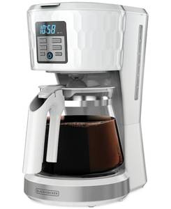lot 6451 image: BLACKDECKER HoneyComb 12-Cup Programmable Coffee Maker