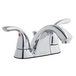 lot 6462 image: Glacier Bay Builders 2-Handle Low-Arc Bathroom Faucet