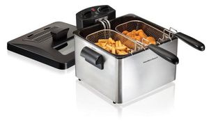 lot 6468 image: Hamilton Beach Professional Grade Electric Deep Fryer