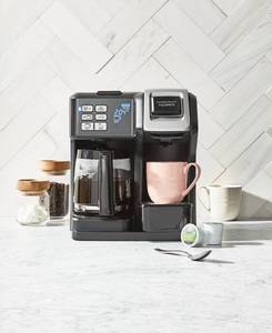 lot 6489 image: Hamilton Beach FlexBrew 2-Way Coffee Maker