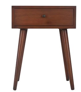 lot 6361 image: Mid-Century Wood Accent Table