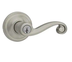lot 6390 image: Kwikset Lido Entry Door Handle