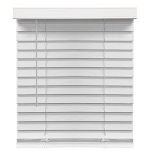 lot 6519 image: Faux Wood Blind