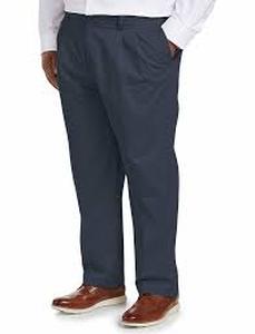 lot 6469 image: Essentials Mens Big &amp Tall Loose-Fit Pants (Size 50x30)