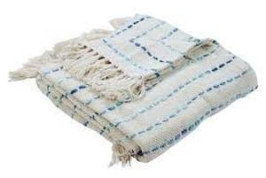 lot 6473 image: Cotton Woven Throw