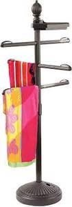 lot 6477 image: O2COOL Patio 3-Tier Towel Rack