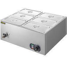 lot 2152 image: Vevor 6-Bin Food Warmer