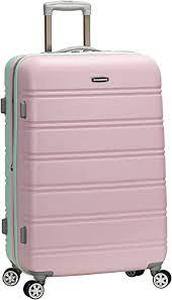 lot 9046 image: Rockland Hardside Spinner Suitcase