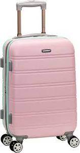 lot 9047 image: Rockland Hardside Spinner Suitcase