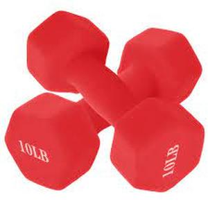 lot 9972 image: Rubber Dumbbells (1 PAIR)