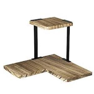 lot 9985 image: Corner 2-Tier Shelf