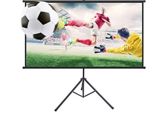 lot 1022 image: Powerextra 80 inch Projector Screen with Stand